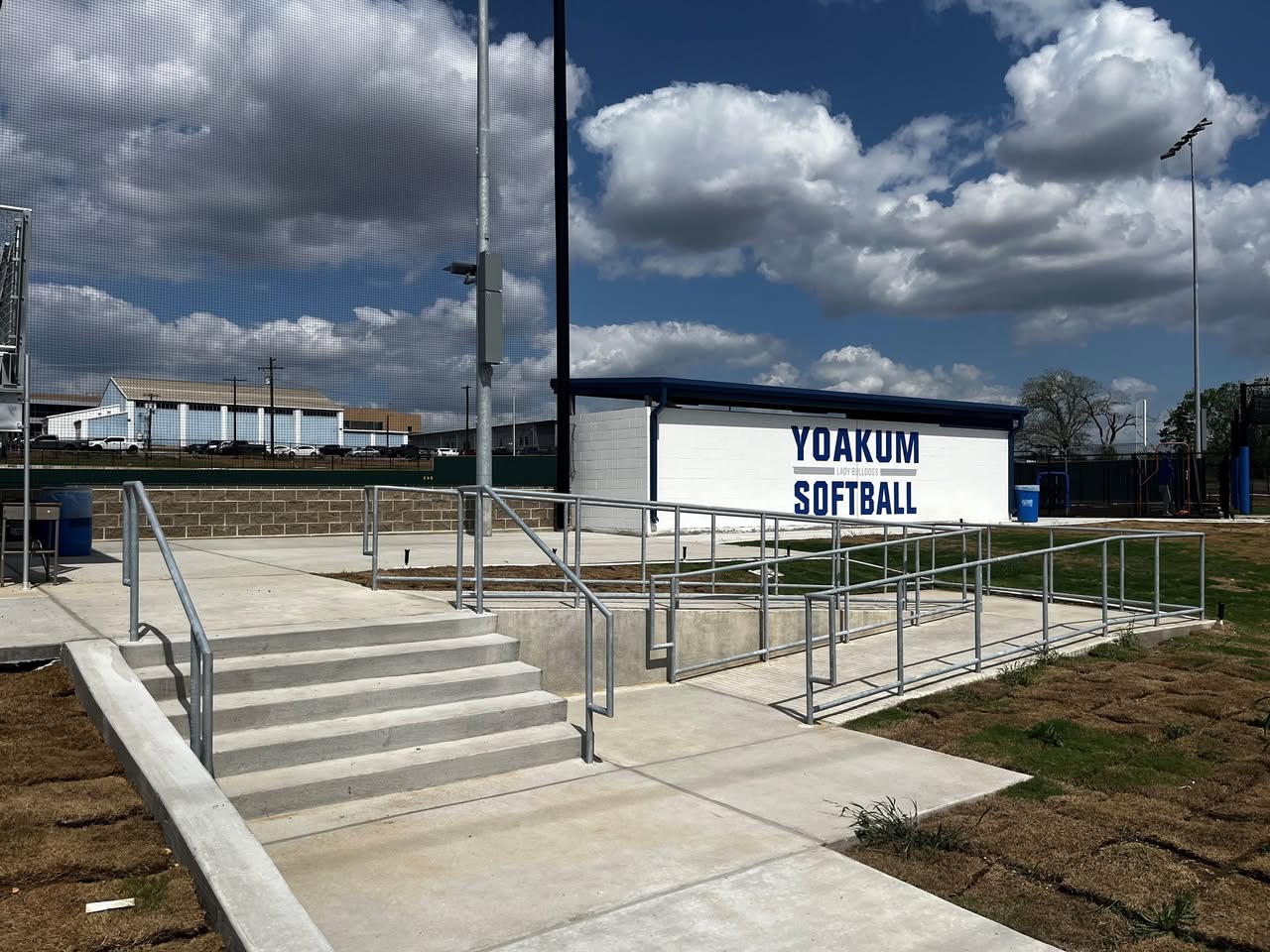 Featured image for “Progress is looking good out at Yoakum ISD Bulldog Softball Field!”
