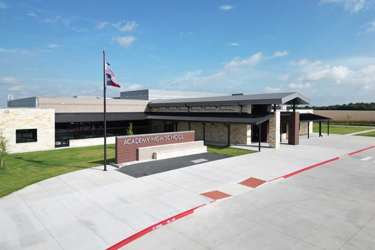 Featured image for “Academy ISD New High School”